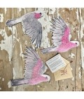 Bridget Farmer | Wall Decorations | Galahs | Set of 3